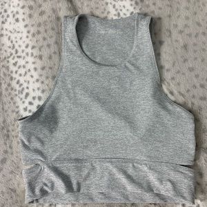 Grey Outdoor Voices Sports Bra